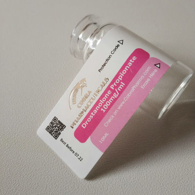 Ασημένιες χρυσές φύλλων αλουμινίου Pharma ετικέτες φιαλιδίων βαθμού στεροειδείς
