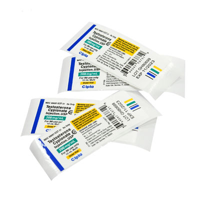 Αντι πλαστές ετικέτες μπουκαλιών 15ml, αδιάβροχες ετικέτες μπουκαλιών χρώματος PMS