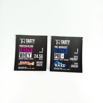 Ziplock VMPET τσάντα 6x9cm φύλλων αλουμινίου αλουμινίου σακούλα συσκευασίας σκονών τσαγιού