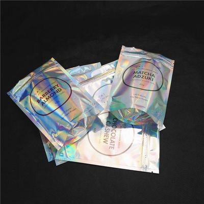 Ziplock εκτύπωσης όφσετ Resealable τσάντα φύλλων αλουμινίου αλουμινίου για τη συσκευασία τροφίμων