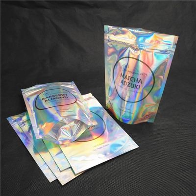 Ziplock εκτύπωσης όφσετ Resealable τσάντα φύλλων αλουμινίου αλουμινίου για τη συσκευασία τροφίμων