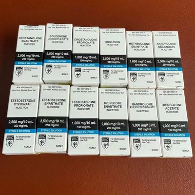 Κιβώτια εγγράφου χαρτονιού 10ml Hilma Biocare 300gsm εμπορικών σημάτων συνήθειας με τις αντιστοιχημένες ετικέτες, ιπτάμενα