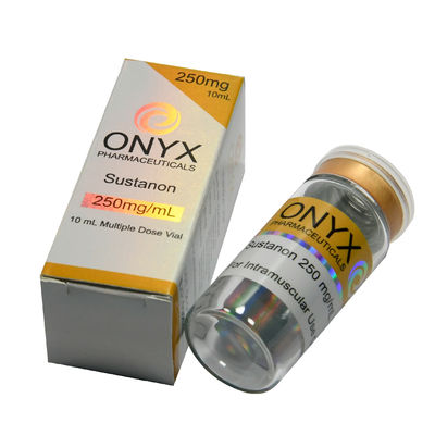 Ολογραφικά συσκευάζοντας κιβώτια Oilproof, συσκευασία κιβωτίων φιαλιδίων 59mm υψηλή